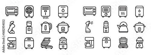 Minimal Appliance Icons
