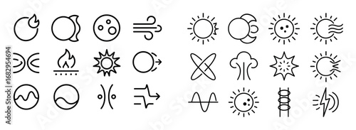 Geomagnetic Storm Icons