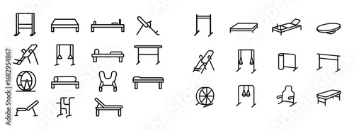 Flexibility Exercise Icons
