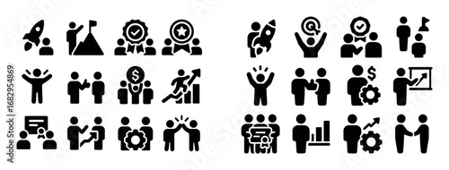 Teamwork Achievement Icons