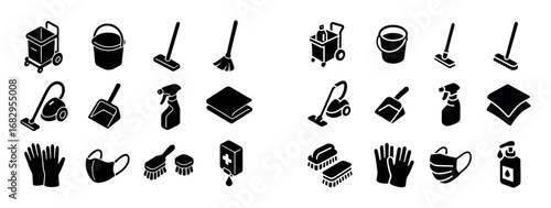 Cleanliness Icons Grid