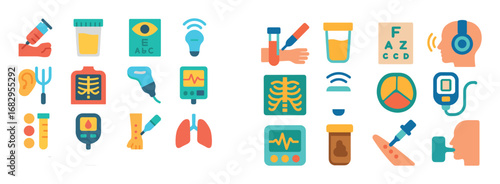 Medical Test Icons