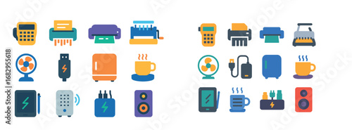 Colorful Office Icons