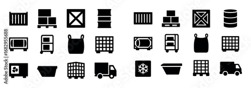 Freight Transport Icons