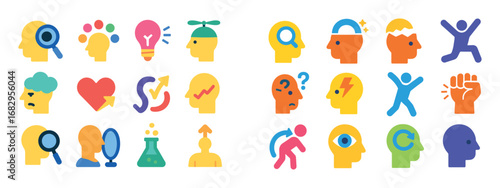 Creative Mindset Icons