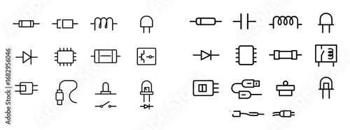 Electronics Repair Icons