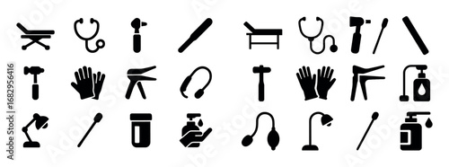 Medical Equipment Icon Set