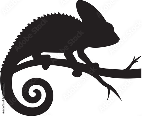 lizard black sheet vector file 