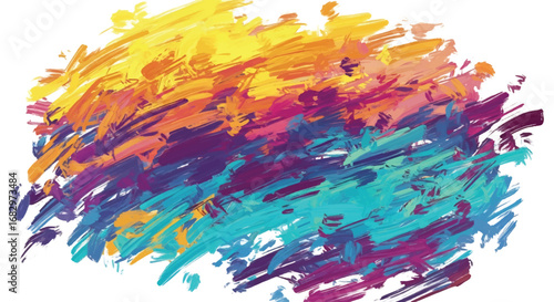 **🖼️ Caption (SEO-optimized, max 200 characters):**  
Adobe illustrator artwork vector illustration of vibrant abstract brush strokes in bold colors, dynamic textures, and energetic composition