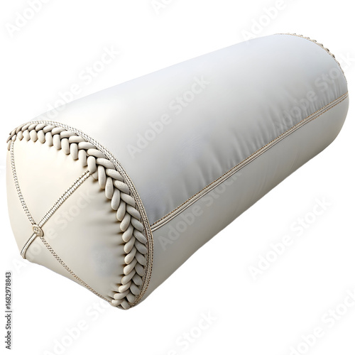 Elegant Cylindrical Bolster Pillow: Luxurious Home Decor