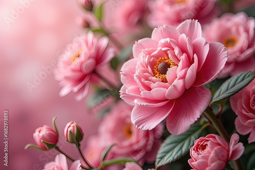 Ai la bellezza e i fiori rosa 02