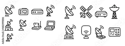 Satellite Communication Doodles