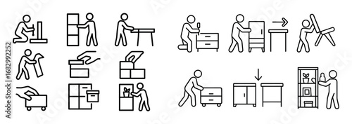 Minimalist Furniture Icons