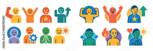 High Self-Esteem Icons