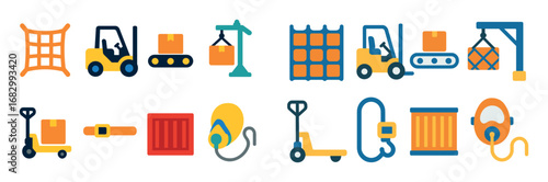 Cargo Equipment Icons