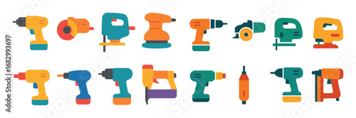 Colorful Toolbox Icons