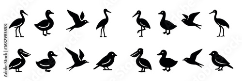 Migratory Bird Icons