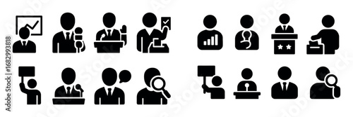 Political Icons Grid