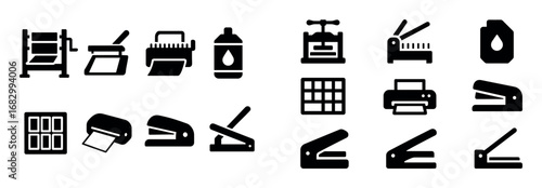 Publishing Equipment Icons