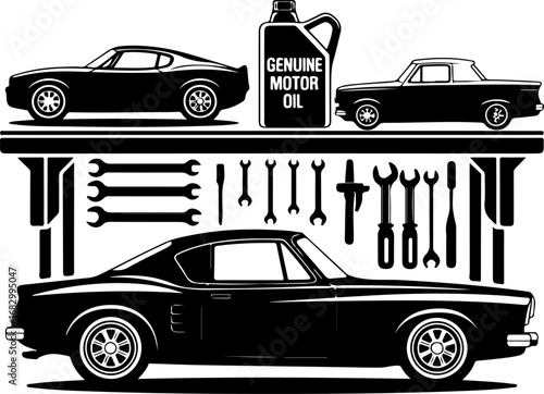 Car Repair Essentials Vector Bundle