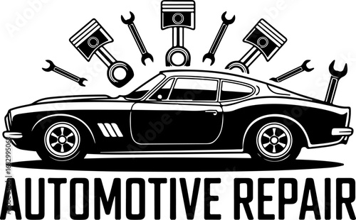 Car Repair Essentials Vector Bundle