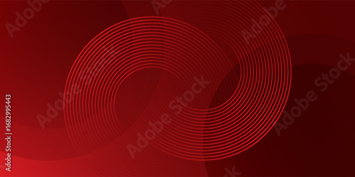 Red abstract background. Dynamic shapes composition. Eps10 vector best seller sport pop art