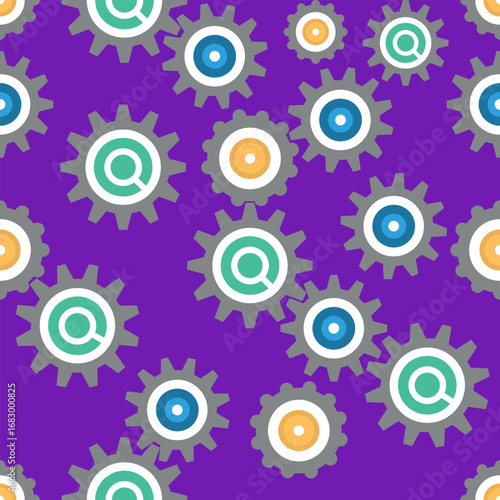 seamless pattern with circles