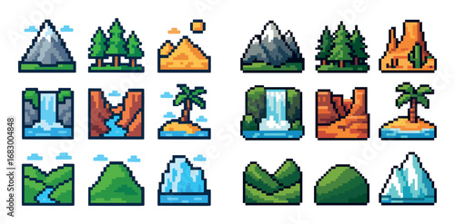 Pixel Nature Landscapes