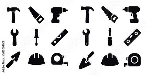 Construction Tools Icons