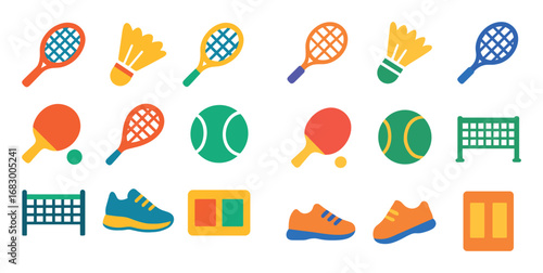 Racket Sports Icons