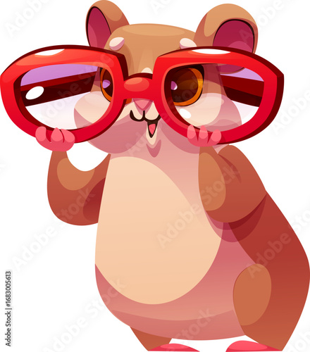 Hamster in Glasses