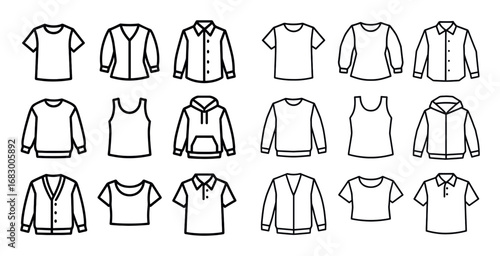 Wardrobe Icon Grid