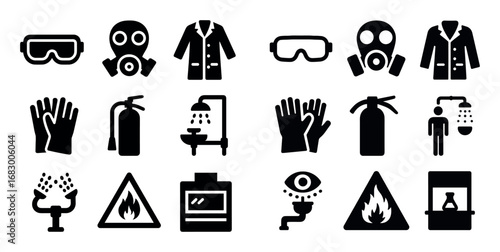 Chemistry Safety Icons