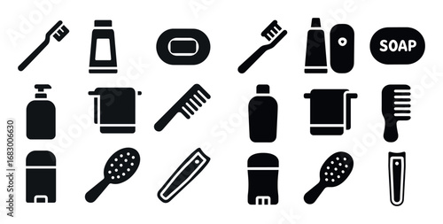 Hygiene Icons Grid