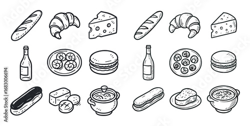 Icônes Culinaires Françaises