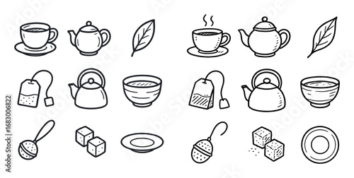 Tea Essentials Sketch Grid