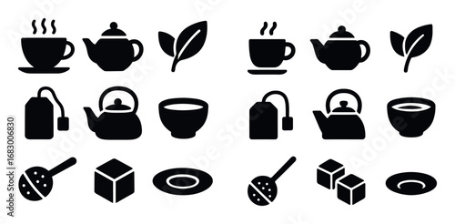 Tea Icons Grid