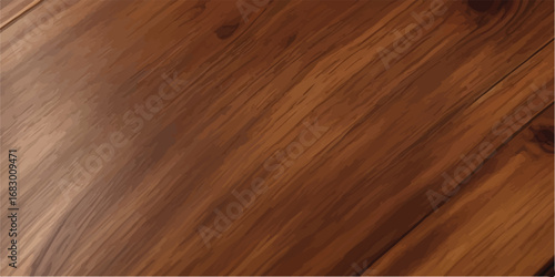 Polished glossy wood surface with radiant golden shine and smooth natural grain background for warm atmosphere  