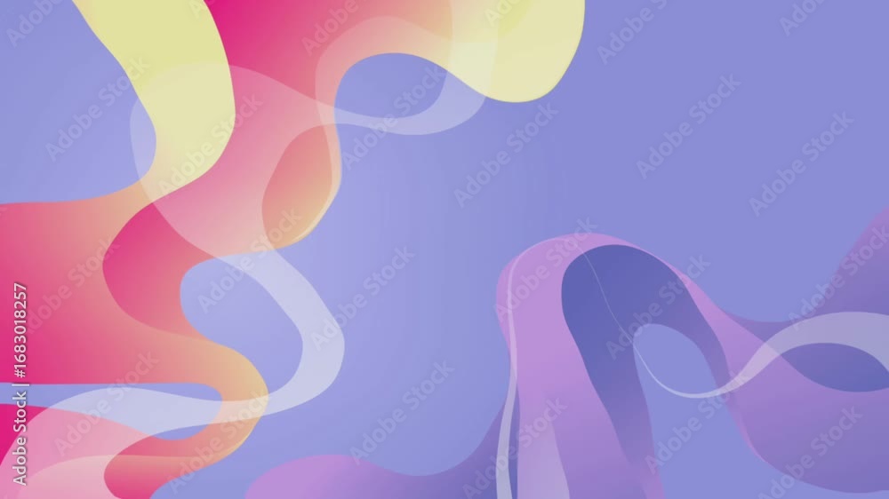 bright liquid abstrack background animation
