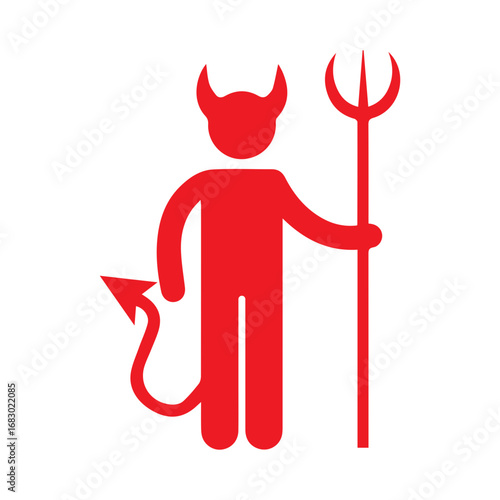 satan red icon