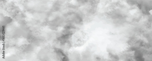 Abstract background with Clouds and gray sky. Bright sky with white clouds. Texture design Panoramic grunge texture pattern.Watercolor sea green grunge abstract painting stylist charming modern.