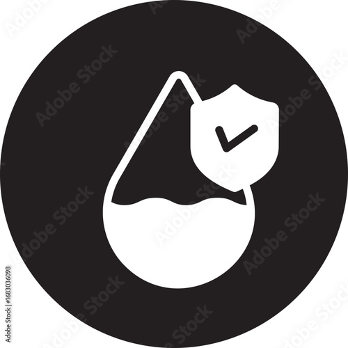 water glyph icon
