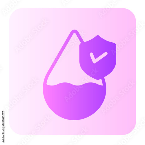 water gradient icon