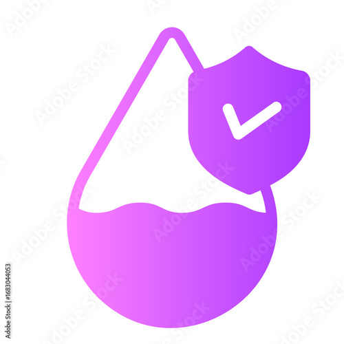 water gradient icon