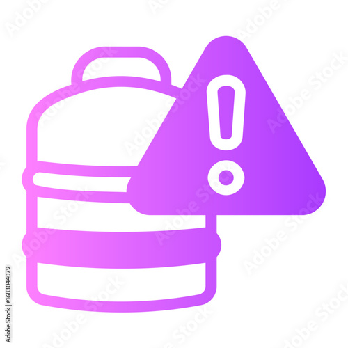 water tank gradient icon