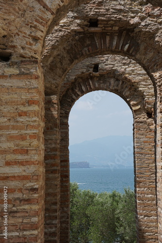 A View of Lake Garda Through the Grottoes of Catullus