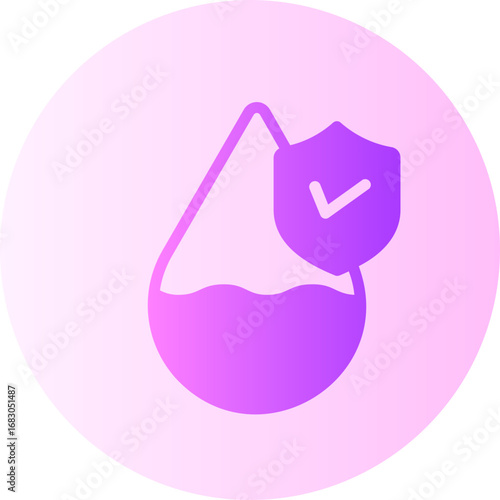 water gradient icon