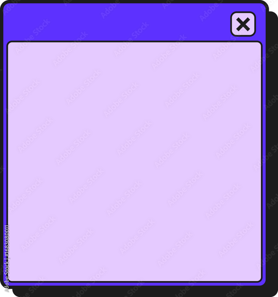 Fototapeta premium Y2k Window