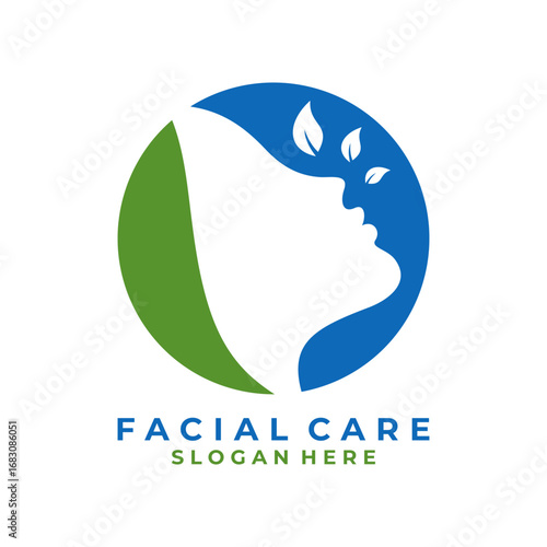 Nature beauty collections logo design vector template