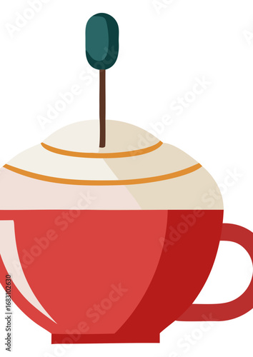 cup of coffee with cup